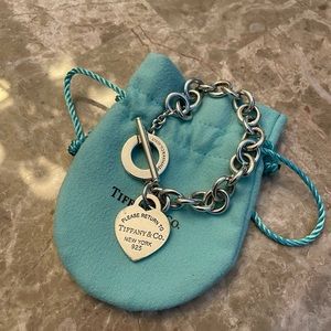Tiffany & Co. Heart Tag Toggle Bracelet